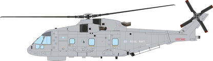 Italeri 1486 AW101 Merlin HM.1 1:72 Scale Plastic Model Kit/Model Assembly