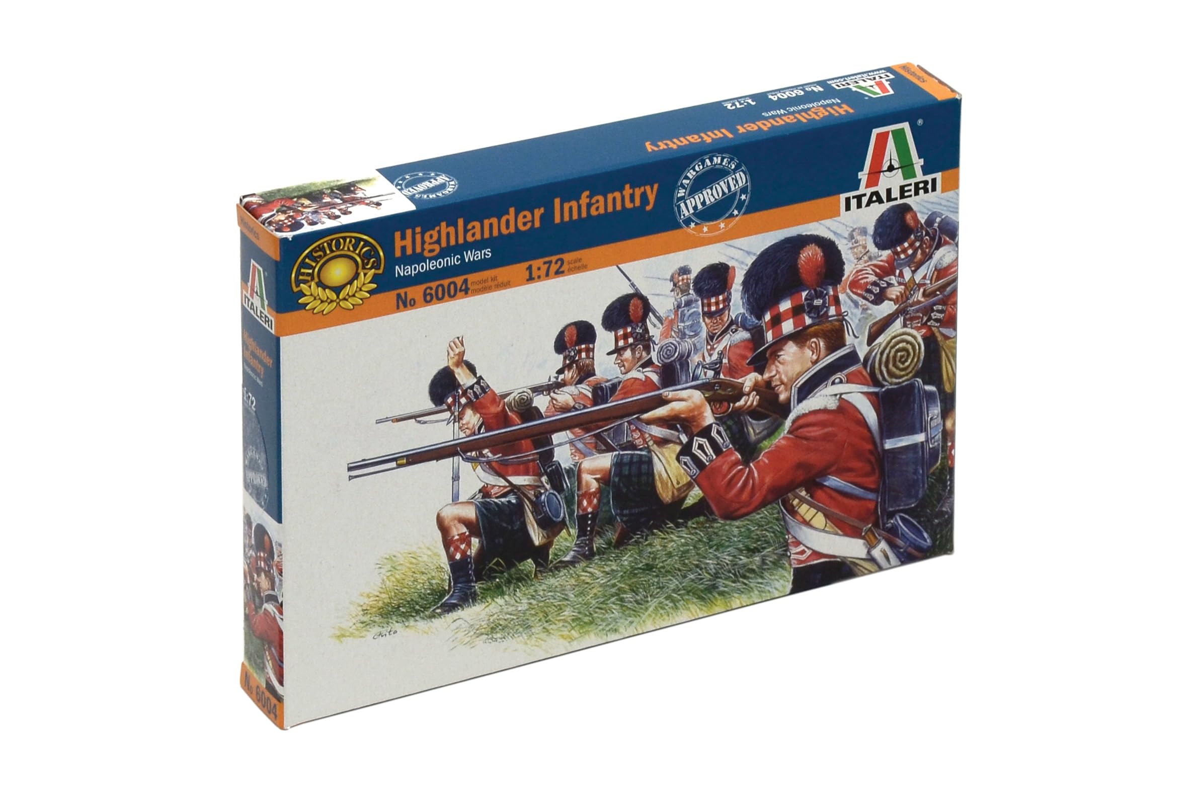 Italeri 1/72 Napoleonic Highlander Infantry # 6004