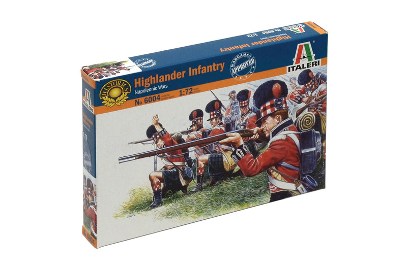 Italeri 1/72 Napoleonic Highlander Infantry # 6004