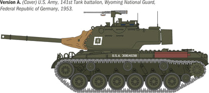 Italeri 6763 M-47 Patton, 1:35 Scale, Plastic Model Kit/Model Assembly