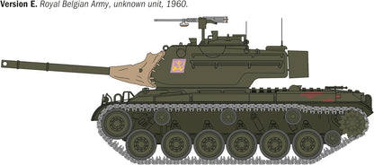 Italeri 6763 M-47 Patton, 1:35 Scale, Plastic Model Kit/Model Assembly