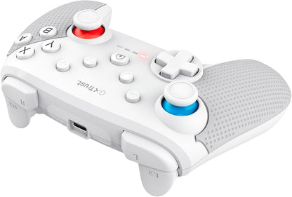 Trust Gaming GXT 1246W Muta Wireless Nintendo Switch Controller Bluetooth, 15h Playtime Rechargeable Battery, Play&Charge Cable, Dual Shock Vibration, Motion Controls, Switch Lite/OLED