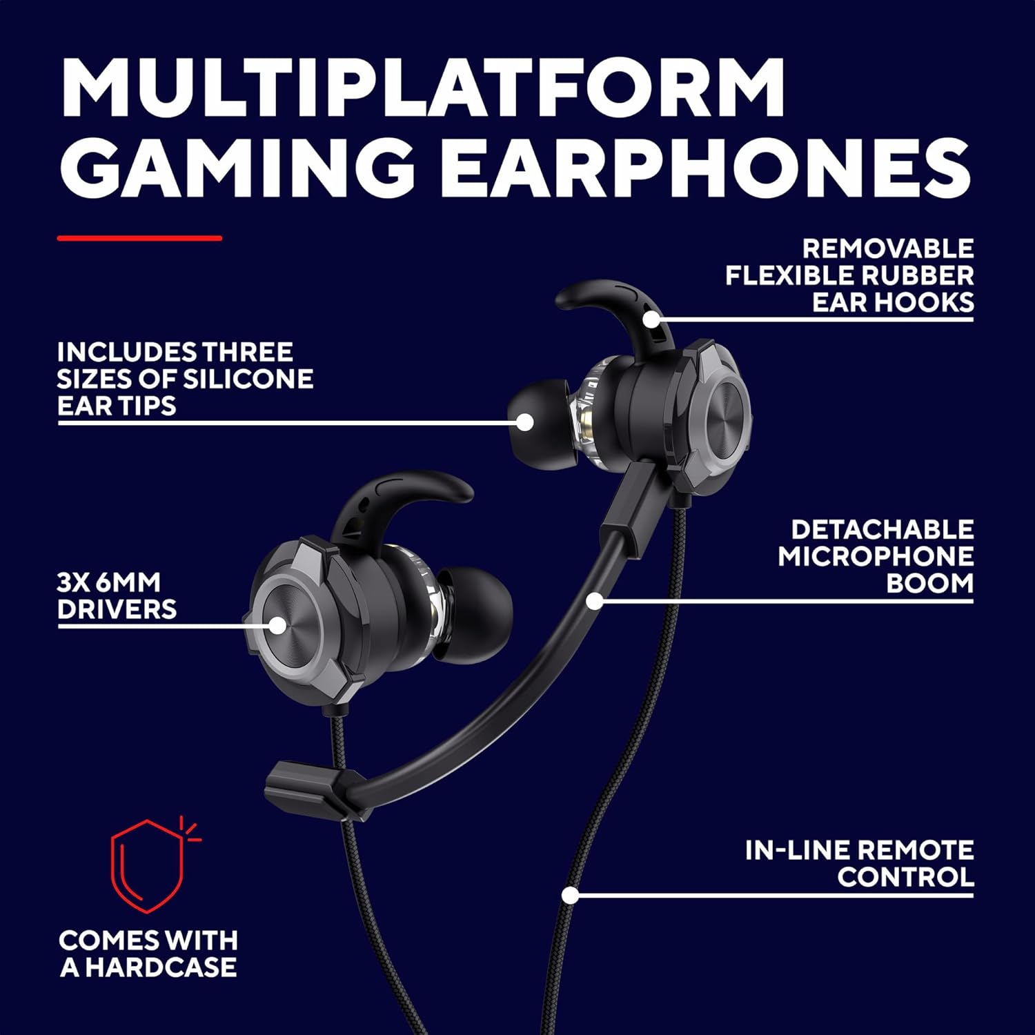GXT 406 Pine In-Ear Gaming Earphones