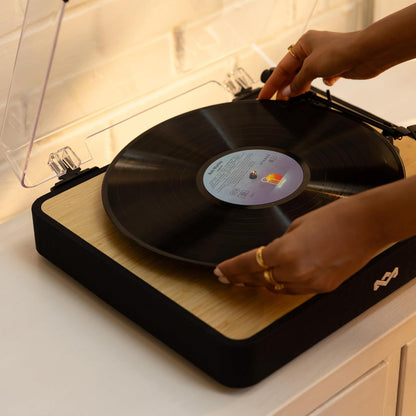 House Of Marley Revolution Bt Turntable Signature Black