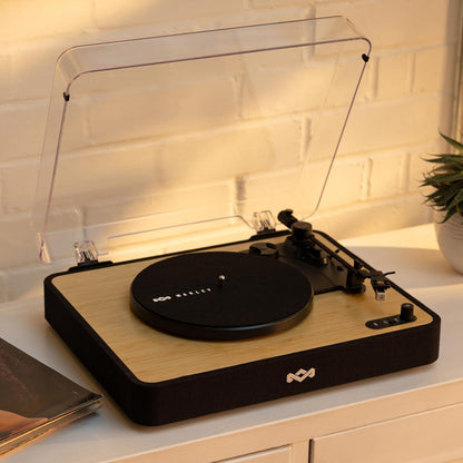 House Of Marley Revolution Bt Turntable Signature Black