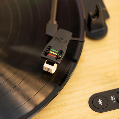 House Of Marley Revolution Bt Turntable With Speakers Signature Black