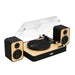 House Of Marley Revolution Bt Turntable With Speakers Signature Black