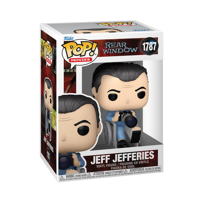 Funko Pop! Movies: Rear Window - L.B. Jeff Jefferies Jeff Jefferies - Collectable Vinyl Figure - Gift Idea - Official Merchandise - Toys for Kids & Adults - Movies Fans