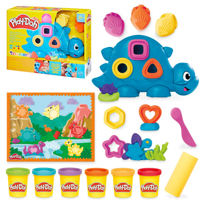 Play-Doh Starters Shapes & Colours Dinosaur Toy
