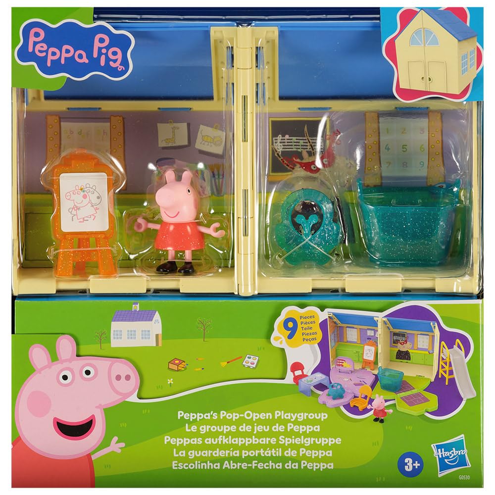 Peppa Pig Peppa's Pop-Open Playgroup Playset