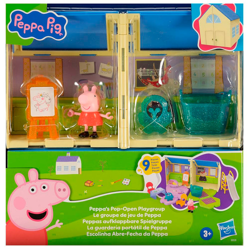 Peppa Pig Peppa's Pop-Open Playgroup Playset