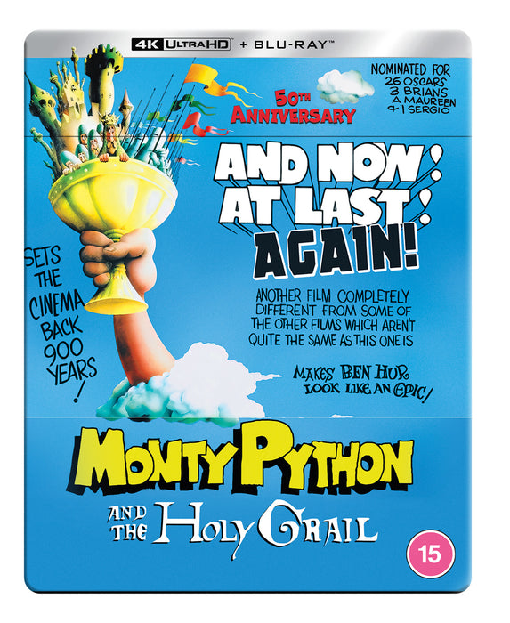 Monty Python and the Holy Grail Limited Edition 4K UHD Steelbook
