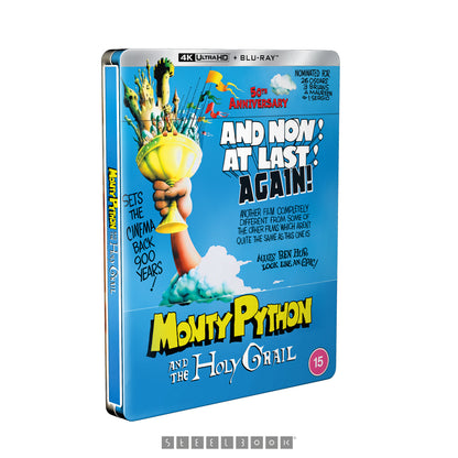 Monty Python and the Holy Grail Limited Edition 4K UHD Steelbook