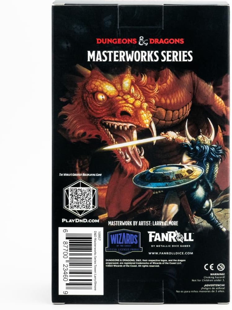 Fanroll - D&D Masterworks - Dice Tower - Larry Elmore