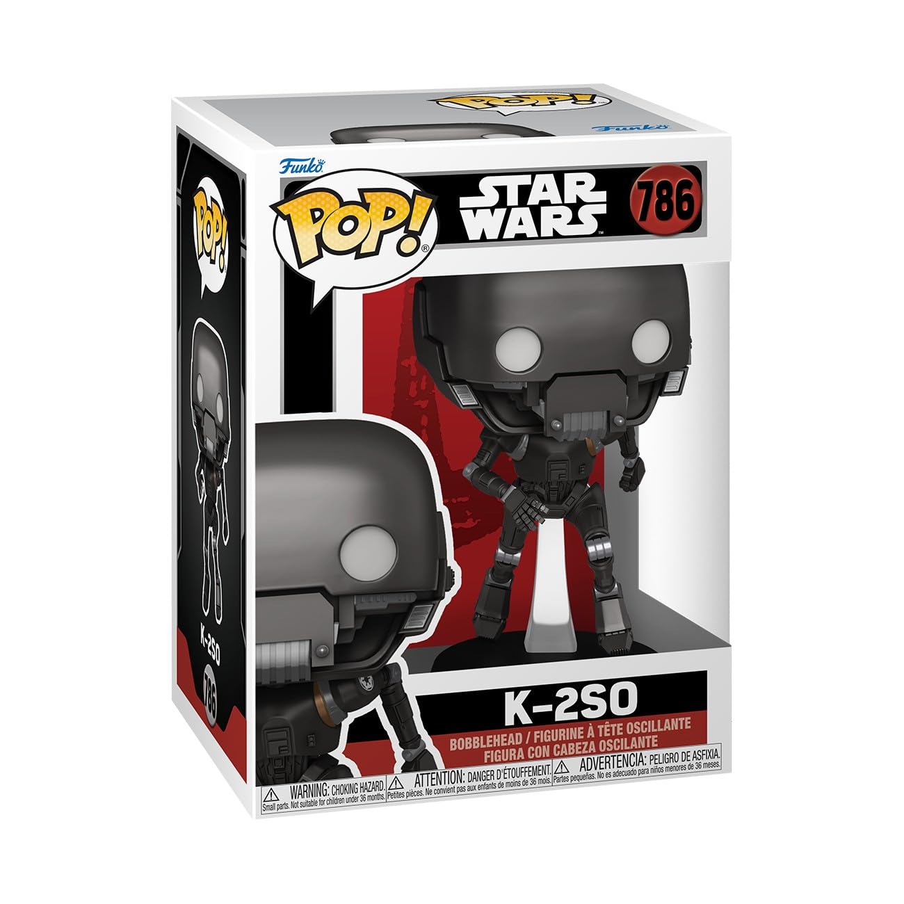 Funko Pop! Star Wars: Andor - K2SO - Collectable Vinyl Figure - Gift Idea - Official Merchandise - Toys for Kids & Adults - TV Fans - Model Figure for Collectors and Display