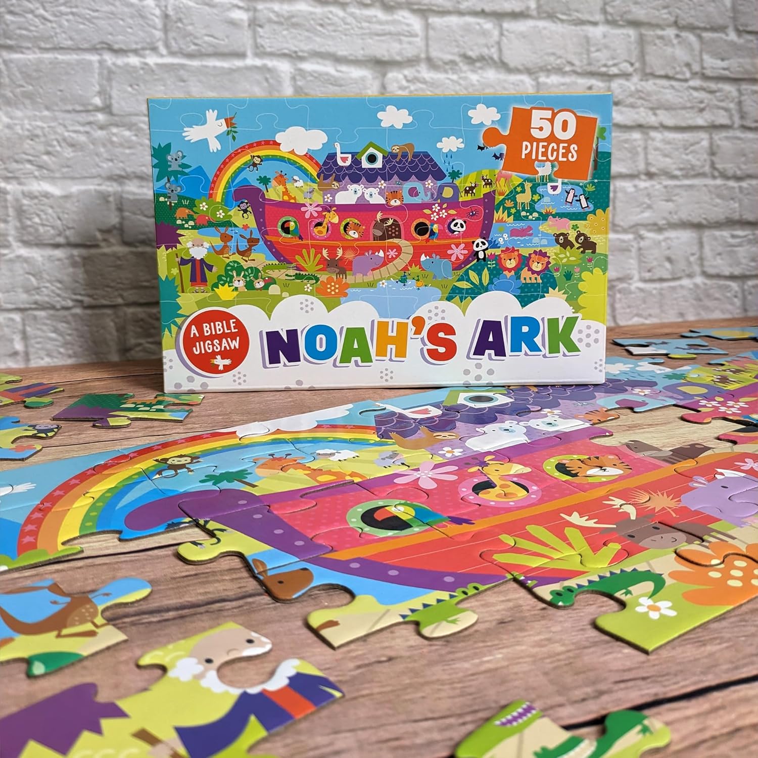 Noah’s Ark Jigsaw Puzzle - Children's 50 Piece Puzzle