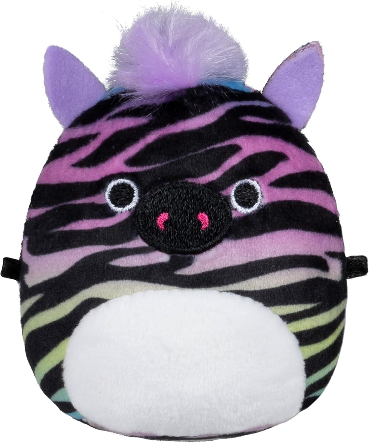 Squishmallows Micromallows Original 6-Pack - Safiya the Zebra, Gideon the Guacamole, Agnolo the Tadpole,Altman the Squid, Connie the Moth, Elin the Lotus