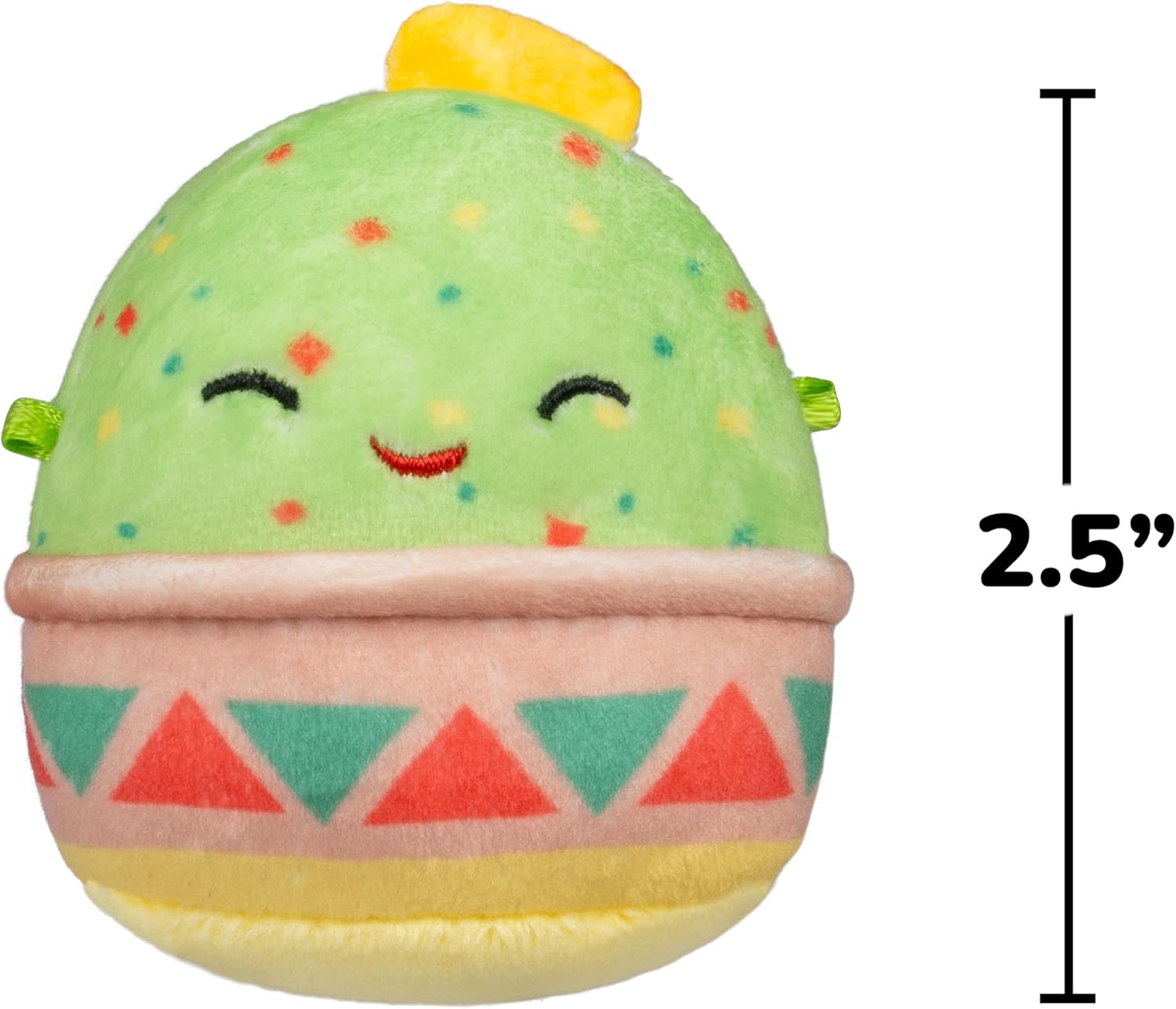 Squishmallows Micromallows Original 6-Pack - Safiya the Zebra, Gideon the Guacamole, Agnolo the Tadpole,Altman the Squid, Connie the Moth, Elin the Lotus