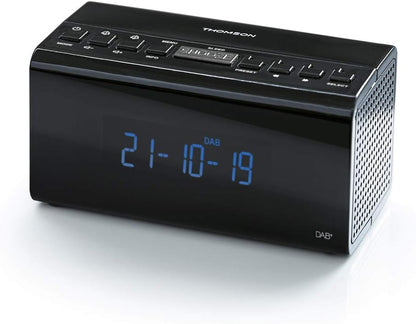 Thomson Wekkerradio Met Dab+ - Zwart