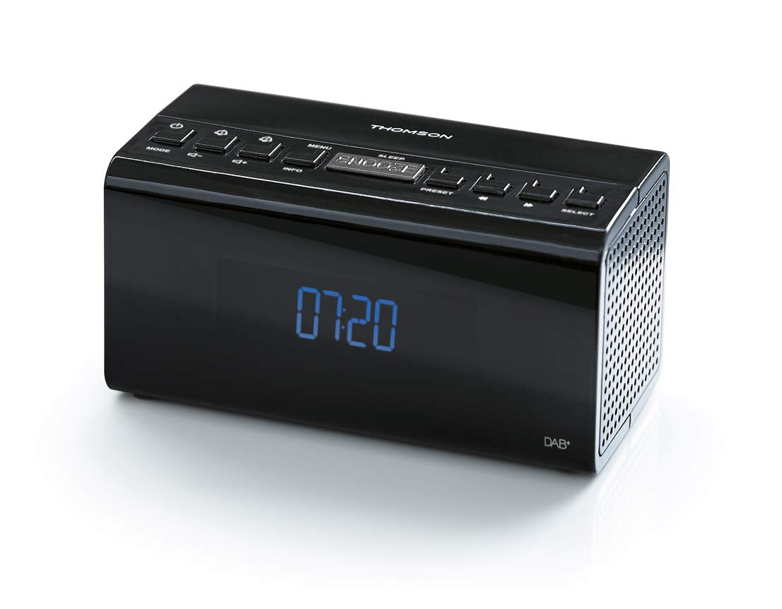 Thomson Wekkerradio Met Dab+ - Zwart