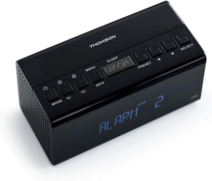 Thomson Wekkerradio Met Dab+ - Zwart