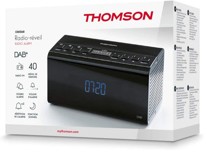 Thomson Wekkerradio Met Dab+ - Zwart