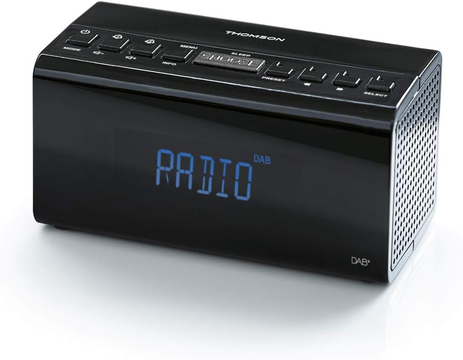 Thomson Wekkerradio Met Dab+ - Zwart