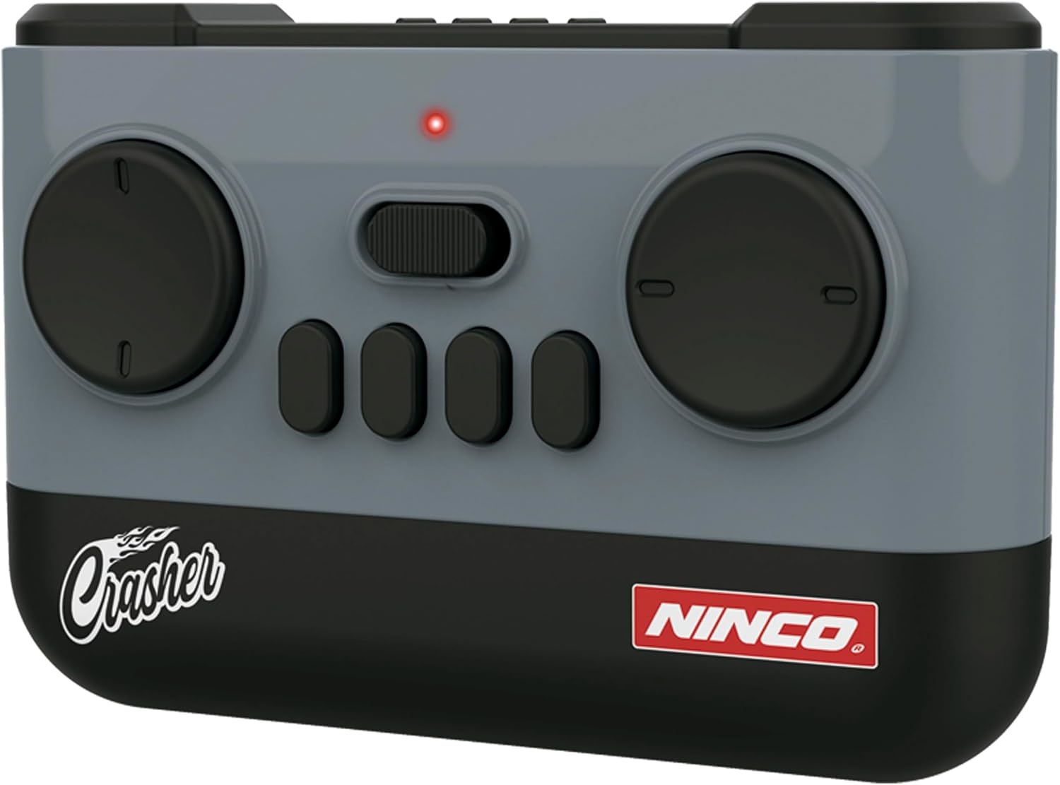 Ninco - Crasher op afstand bestuurde auto met licht, 3 snelheden en wanneer het een obstakel raakt, vliegen motorkap en deuren in de lucht. Werkt op batterijen. Vanaf 6 jaar (NH93194