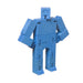 Areaware DWC4B Micro Cubebot Wooden Toy - Blue