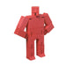 Areaware DWC4R Micro Cubebot Wooden Toy - Red