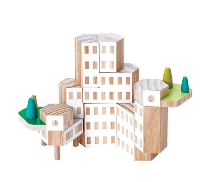 Areaware Blockitecture Garden City Architectural Building Blocks