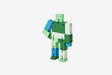 Areaware CUBEBOT® Capsule Collection | 3D puzzelrobot | Groen Multi | David Weeks (Micro