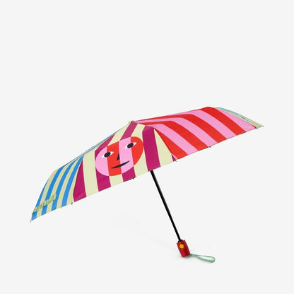 Areaware EVERYBODY UMBRELLA | Rain Umbrella | Open 53 cm Diameter | Nozzle Nozzles, multicoloured, S