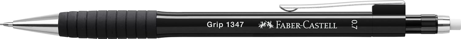 Faber-Castell Grip 1347 0.7mm Mechanical Pencil - Black