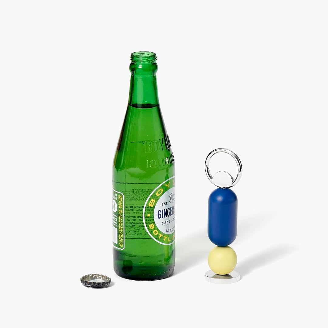Areaware Abaco Bottle Opener (blue & yellow