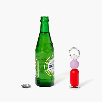 Areaware Abaco Bottle Opener (purple & red