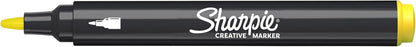 SHARPIE Pennarello acrilico, punta rotonda, giallo