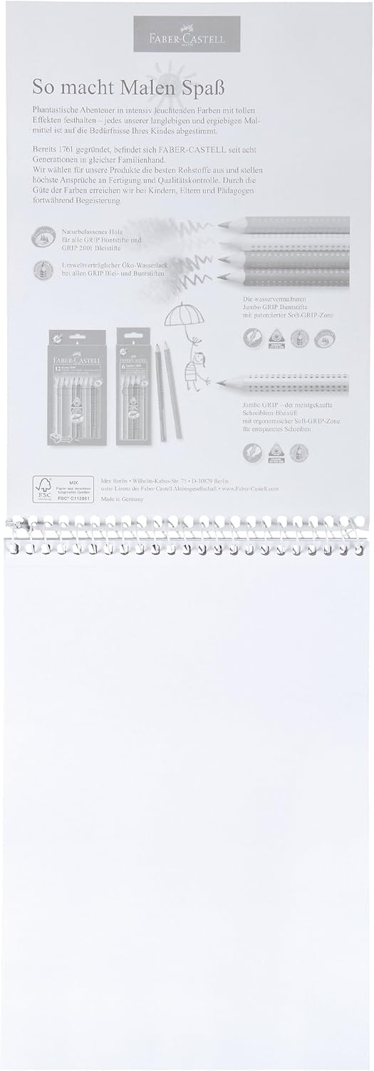 Faber-Castell 212051 – A5 Colouring Pad