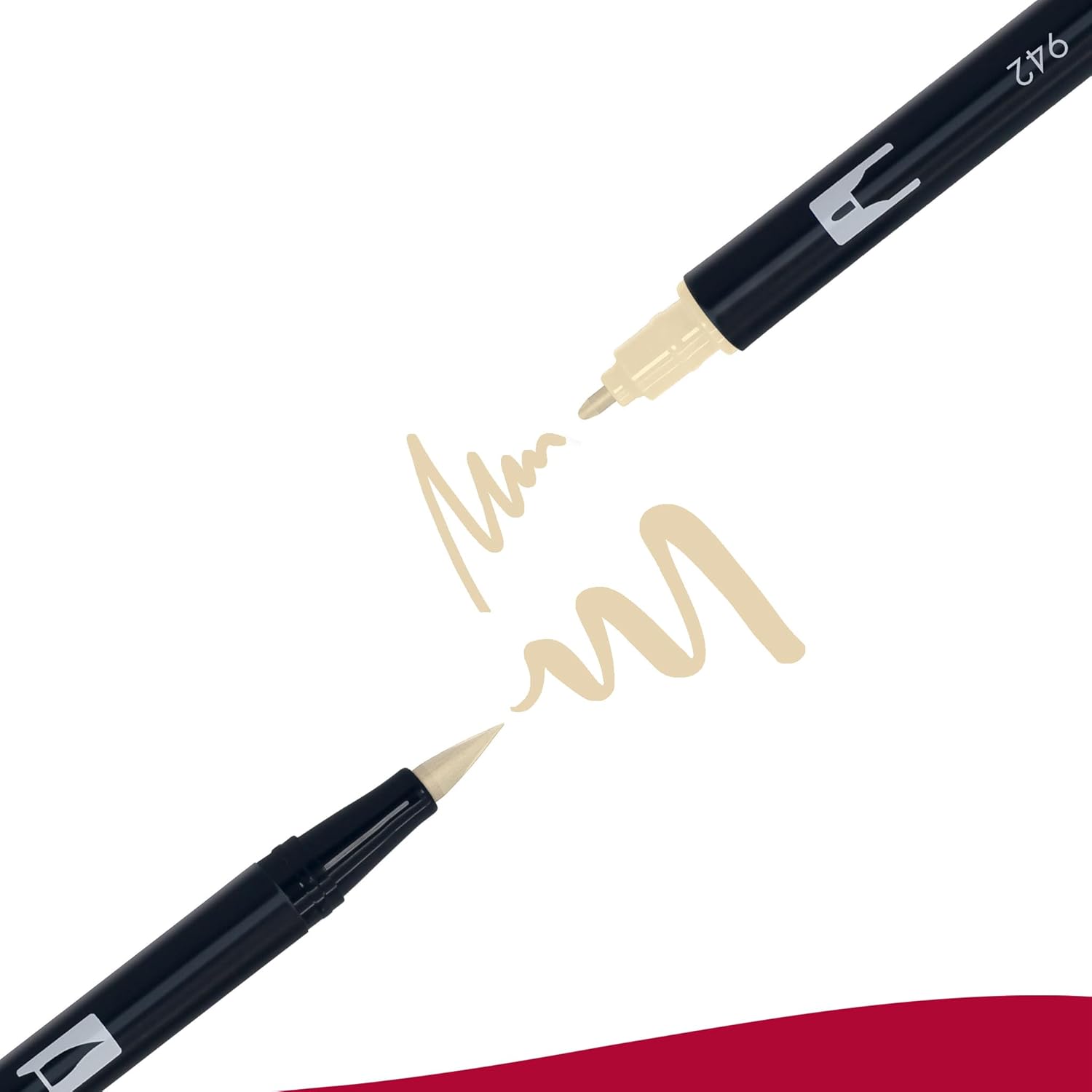 Tombow ABT Dual Brush Pen, Portrait Colours, set of 12, dual-tip pens, perfect for hand lettering and bullet journaling, watercoloring