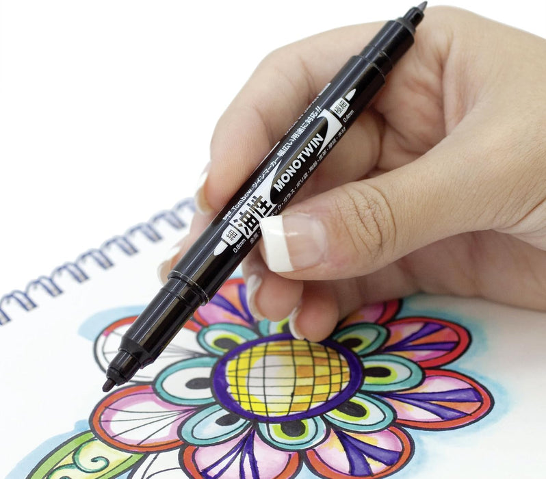 Rotulador Doble Punta Monotwin Tombow