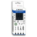 Tombow Fineliner MONO drawing pen, Fine Set, pigment ink, water and light resistant, for sketches, illustrations and drawings, black, set of 4, WS-EFL-H-F-4P