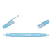 Tombow TWINTONE-73 Twin Tip Marker - Sky Blue