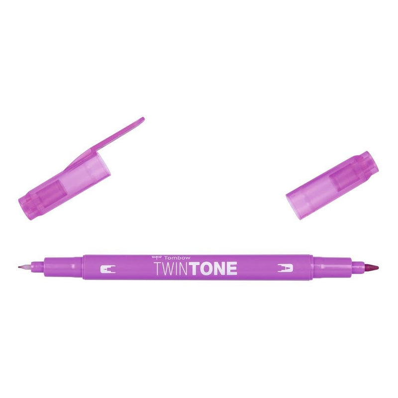 TWINTONE-81 Dual Tip Marker - Raspberry