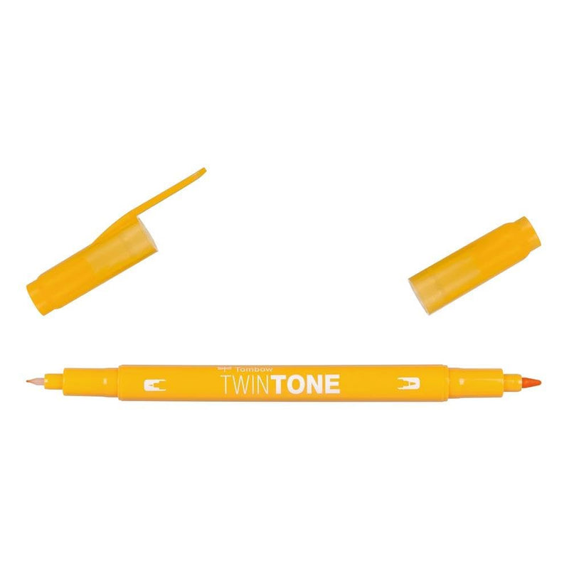 TWINTONE-04 - Dual Tip Marker - Chrome Yellow