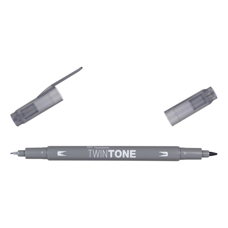 TWINTONE-49 Dual Tip Marker - Grey