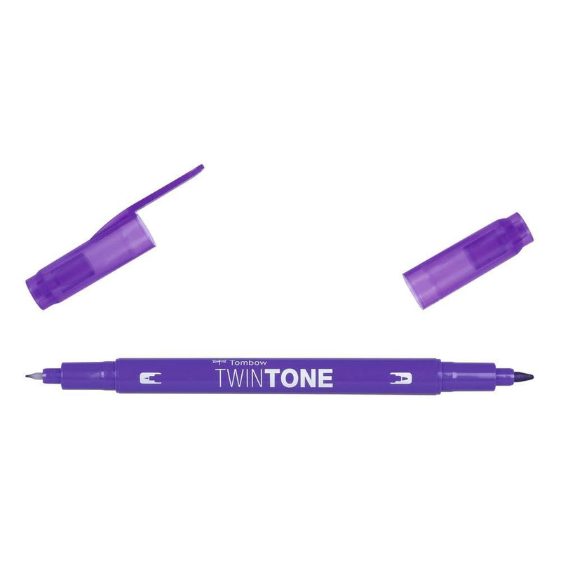 Tombow TWINTONE-82 Dual Tip Marker - Grape