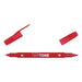 TWINTONE-75 Dual Tip Marker - Strawberry Red