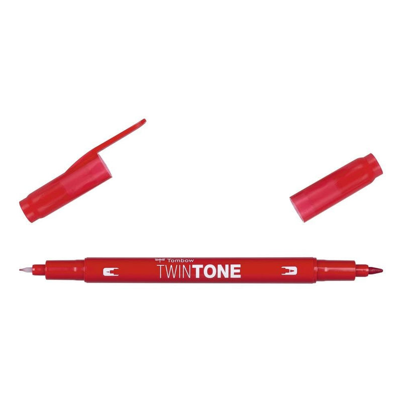 TWINTONE-75 Dual Tip Marker - Strawberry Red