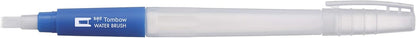 Tombow Juego de brochas Wb-3P con depósito de agua (vacías), 3 piezas, 1 brocha fina, mediana y plana, multicolor