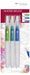 Tombow Juego de brochas Wb-3P con depósito de agua (vacías), 3 piezas, 1 brocha fina, mediana y plana, multicolor